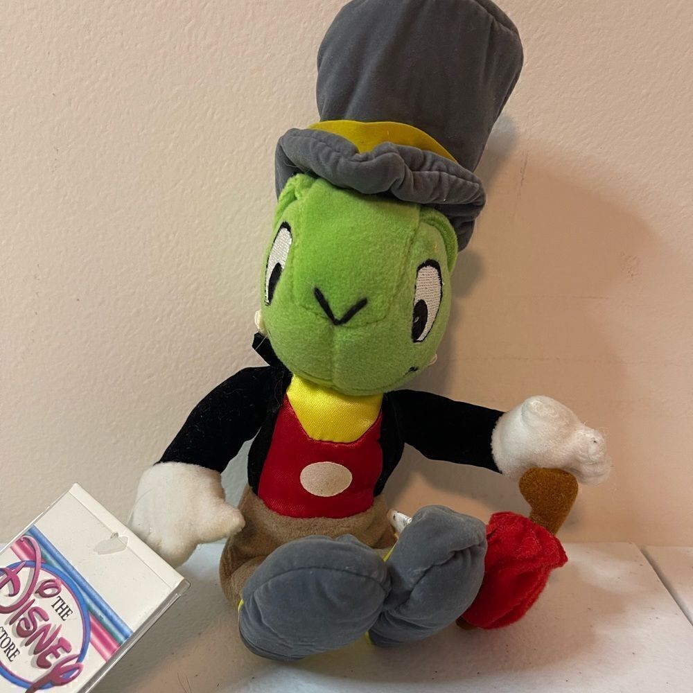 Jiminy Cricket plush toy Disney Store